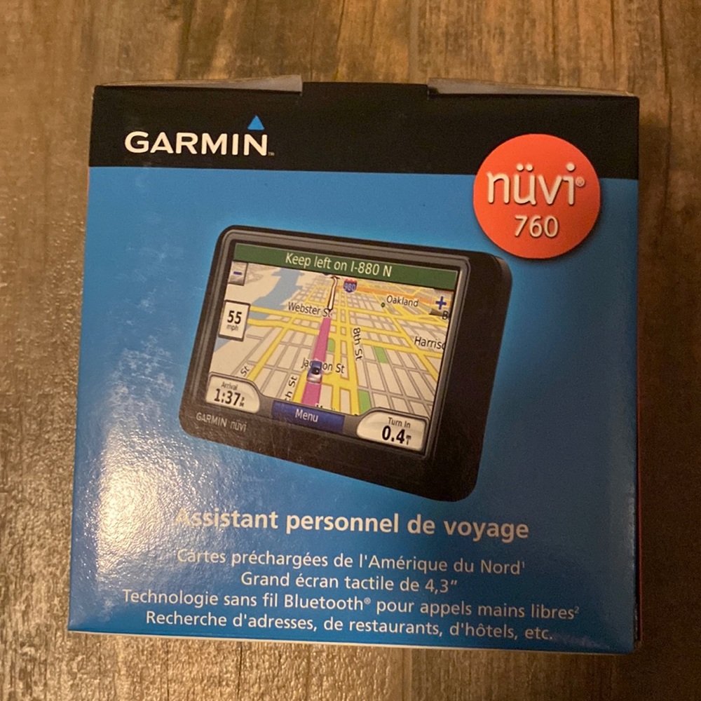 Garmin Nuvi 760 GPS System